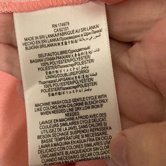 BCBGeneration Womens Pink Polka Dot Dress - New! Size 6 - Picture 5 of 9